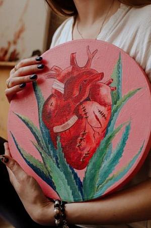 Сердце и алоэ
